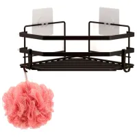 Raft pentru baie Teknotel ST177b Metal / Black