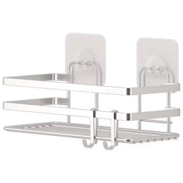 Raft pentru baie Teknotel ST181 Metal / Silver photo 1