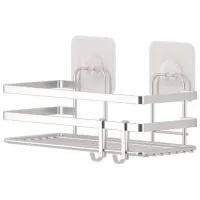 Raft pentru baie Teknotel ST181 Metal / Silver