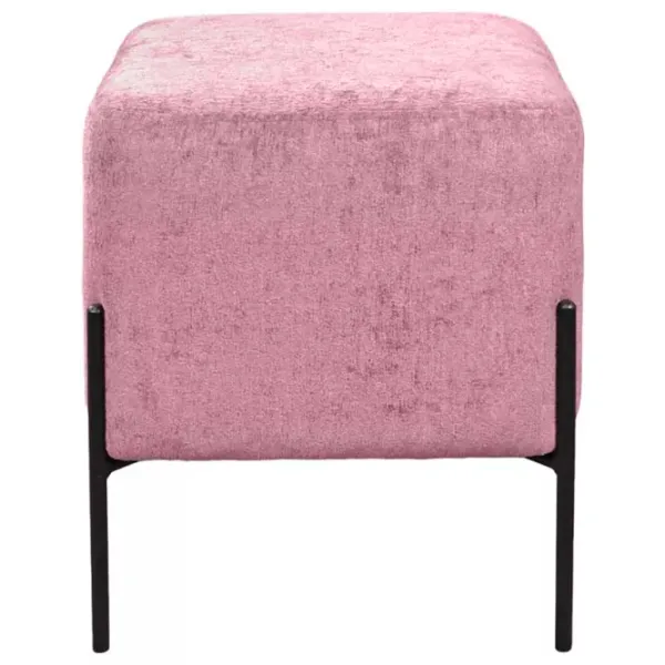 Банкетка Deco Ottoman Розовый / Металл photo 2