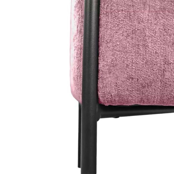 Банкетка Deco Ottoman Розовый / Металл photo 6