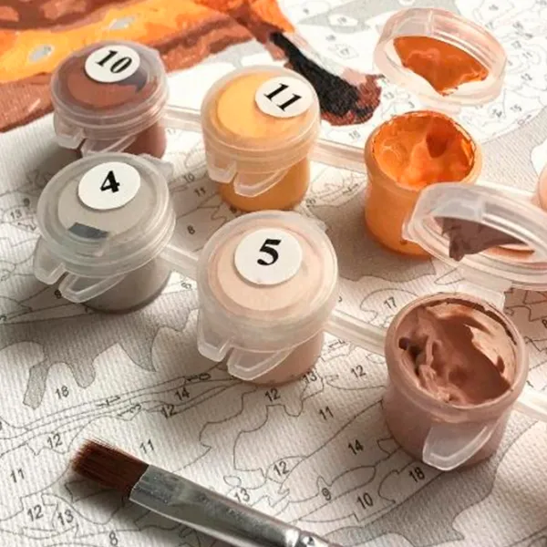 Pictură pe numere BrushMe Instantaneitate BS53893 50 x 40 cm / Verticală photo 5