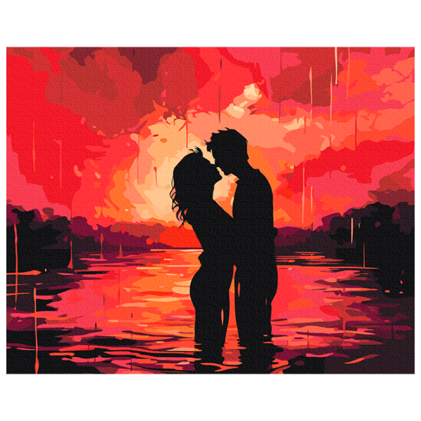 Картина по номерам BrushMe Оттенки страсти BS53886 50 x 40 см / Горизонтальная photo 1