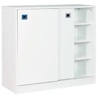 Dulap pentru încălțăminte Modalife Turkuaz 89 x 98 x 41 /White /Stejar Sonoma