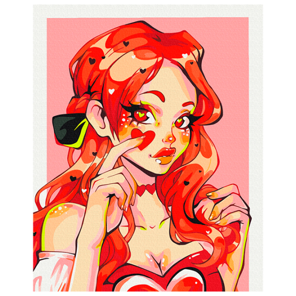 Картина по номерам BrushMe День святого Валентина BS53901 50 x 40 см / Вертикальная photo 1