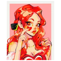 Картина по номерам BrushMe День святого Валентина BS53901 50 x 40 см / Вертикальная