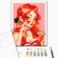 Картина по номерам BrushMe День святого Валентина BS53901 50 x 40 см / Вертикальная photo 2