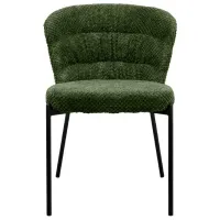 Scaun de bucătărie DecoPrim Escada Vivaldi Stofă/ Green photo 2
