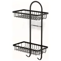 Raft pentru baie Teknotel ST308 Metal / Black