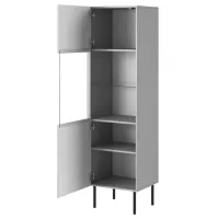 Dulap cu vitrină Asensio W-1 PAL / Gray photo 2