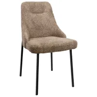 Scaun de bucătărie DecoPrim Tomos Stofă/ Light Brown 