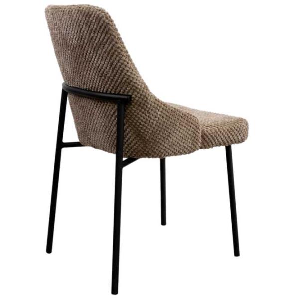 Scaun de bucătărie DecoPrim Tomos Stofă/ Light Brown  photo 4 Scaun de bucătărie DecoPrim Tomos Stofă/ Light Brown  photo 4