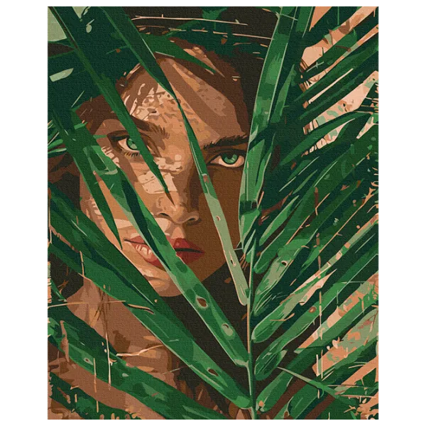 Pictură pe numere BrushMe Privirea naturii BS53934 50 x 40 cm / Verticală photo 1