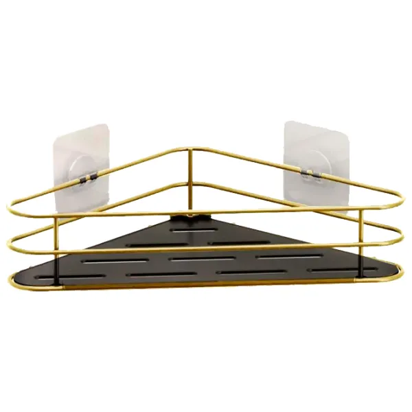 Raft pentru baie Teknotel ST124 Plastic / Gold photo 1 Raft pentru baie Teknotel ST124 Plastic / Gold photo 1