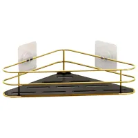 Полка для ванной Teknotel ST124 Пластик / Золото