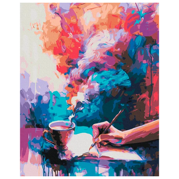 Картина по номерам BrushMe Parfumul gândurilor BS53962 50 x 40 см / Вертикальная photo 1