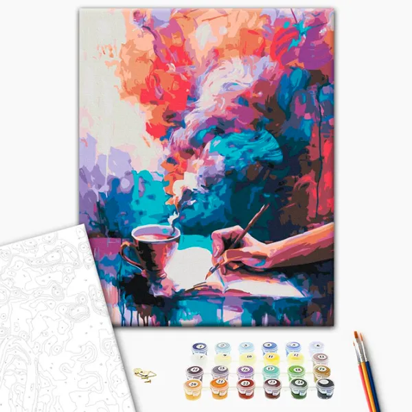 Картина по номерам BrushMe Parfumul gândurilor BS53962 50 x 40 см / Вертикальная photo 2