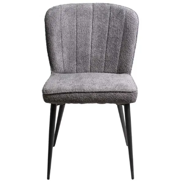 Scaun de bucătărie DecoPrim Nanda Stofă/ Gray  photo 2 Scaun de bucătărie DecoPrim Nanda Stofă/ Gray  photo 2