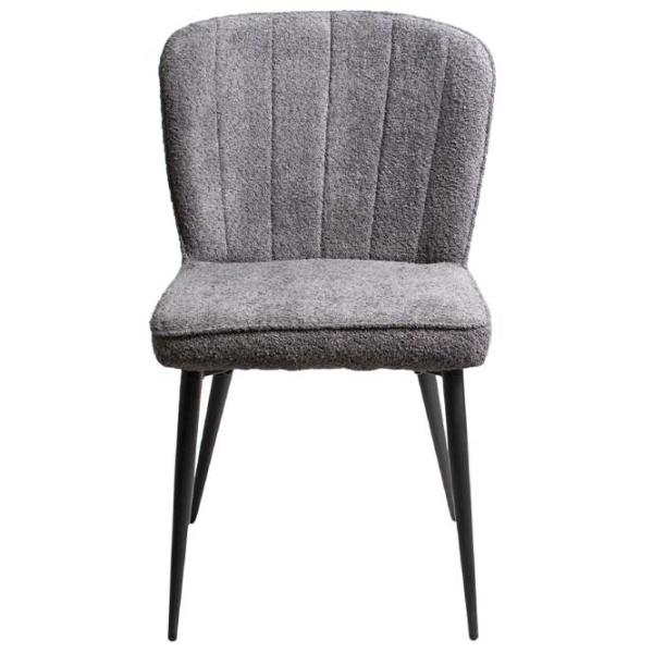 Scaun de bucătărie DecoPrim Nanda Stofă/ Gray  photo 2 Scaun de bucătărie DecoPrim Nanda Stofă/ Gray  photo 2