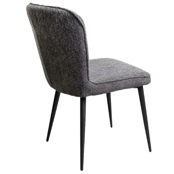 Scaun de bucătărie DecoPrim Nanda Stofă/ Gray  photo 4 Scaun de bucătărie DecoPrim Nanda Stofă/ Gray  photo 4