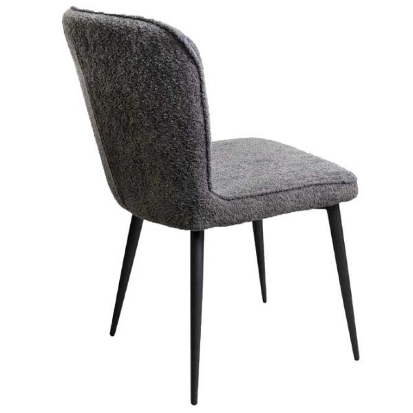 Scaun de bucătărie DecoPrim Nanda Stofă/ Gray  photo 4 Scaun de bucătărie DecoPrim Nanda Stofă/ Gray  photo 4