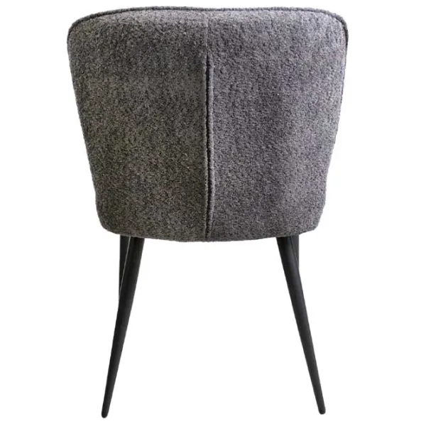 Scaun de bucătărie DecoPrim Nanda Stofă/ Gray  photo 5 Scaun de bucătărie DecoPrim Nanda Stofă/ Gray  photo 5