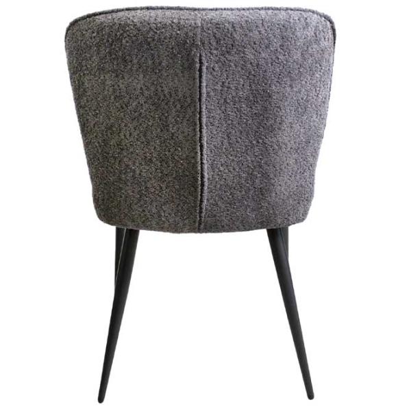 Scaun de bucătărie DecoPrim Nanda Stofă/ Gray  photo 5 Scaun de bucătărie DecoPrim Nanda Stofă/ Gray  photo 5