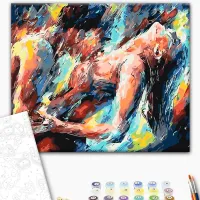Картина по номерам BrushMe Culorile pasiunii BS4514FC 50 x 40 см / Горизонтальная photo 3