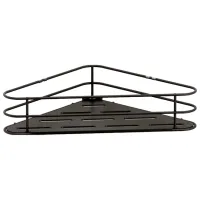 Полка для ванной Teknotel ST124 Пластик / Черный