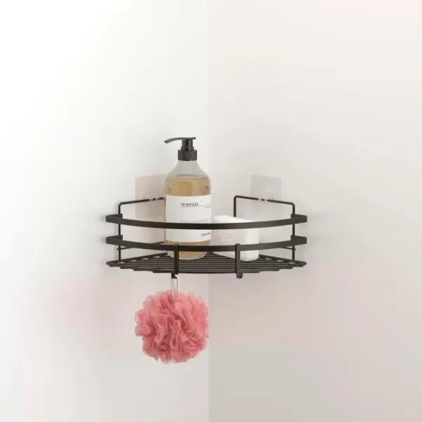 Полка для ванной Teknotel ST107b Металл / Черный photo 3 Полка для ванной Teknotel ST107b Металл / Черный photo 3