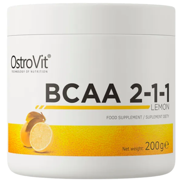 Aminoacizi Osrovit BCAA 2-1-1 (5902232611342) 200 g  photo 1 Aminoacizi Osrovit BCAA 2-1-1 (5902232611342) 200 g  photo 1