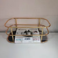 Raft pentru baie Teknotel ST121 Plastic / Gold photo 2