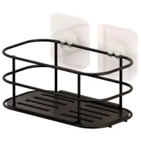 Raft pentru baie Teknotel ST121 Plastic / Black