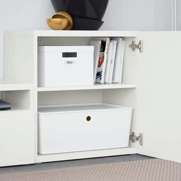 Гостиная Ikea Besta/Lappviken Модульная / White photo 8