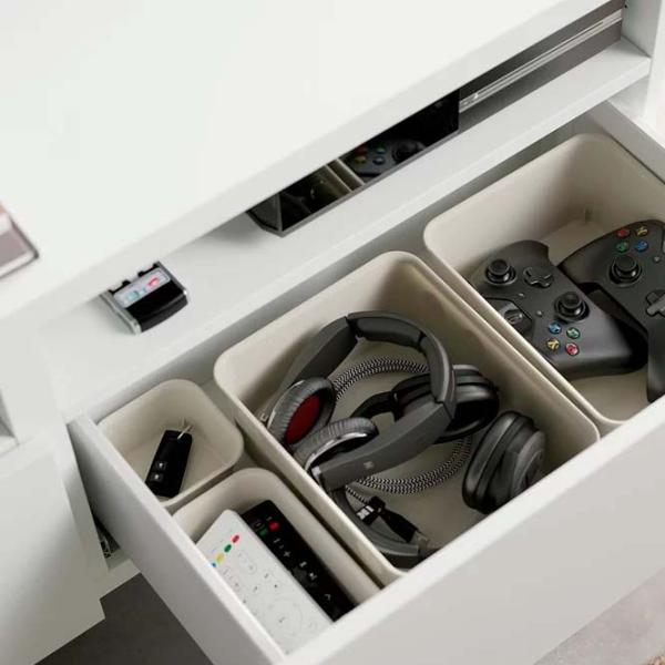 Гостиная Ikea Besta/Lappviken Модульная / White photo 11