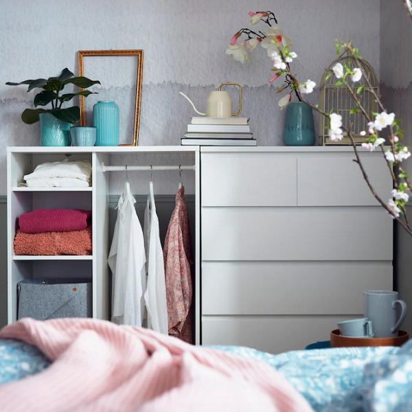 Comodă Ikea Malm 123 x 80 x 48 / MDF / Alb photo 6 Comodă Ikea Malm 123 x 80 x 48 / MDF / Alb photo 6