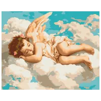 Картина по номерам BrushMe Небесный сон BS54022 50 x 40 см / Горизонтальная