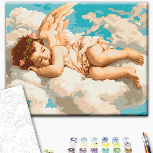 Картина по номерам BrushMe Небесный сон BS54022 50 x 40 см / Горизонтальная photo 3 Картина по номерам BrushMe Небесный сон BS54022 50 x 40 см / Горизонтальная photo 3