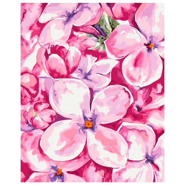 Картина по номерам BrushMe Сад в пастельных тонах BS53940 50 x 40 см / Вертикальная photo 1