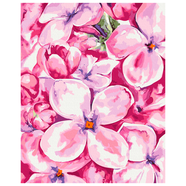 Картина по номерам BrushMe Сад в пастельных тонах BS53940 50 x 40 см / Вертикальная photo 1