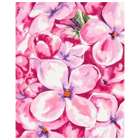 Картина по номерам BrushMe Сад в пастельных тонах BS53940 50 x 40 см / Вертикальная