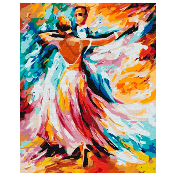 Картина по номерам BrushMe Цвета вальса BS52217 50 x 40 см / Вертикальная photo 1