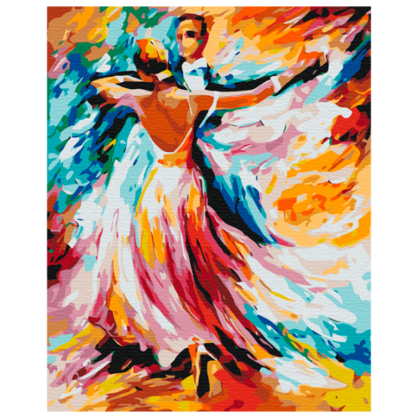 Картина по номерам BrushMe Цвета вальса BS52217 50 x 40 см / Вертикальная photo 1