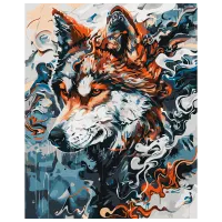 Картина по номерам BrushMe Дух леса BS53928 50 x 40 см / Вертикальная