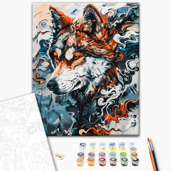 Картина по номерам BrushMe Дух леса BS53928 50 x 40 см / Вертикальная photo 2