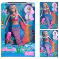 Păpușă Mermai DE01.303  sirenă / 3+