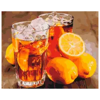 Pictură pe numere BrushMe Limonadă proaspătă BS34295 50 x 40 cm / Orizontală