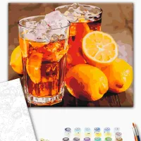 Картина по номерам BrushMe Limonadă proaspătă BS34295 50 x 40 см / Горизонтальная photo 2
