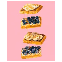 Картина по номерам BrushMe Сладкая история BS53992 50 x 40 см / Вертикальная