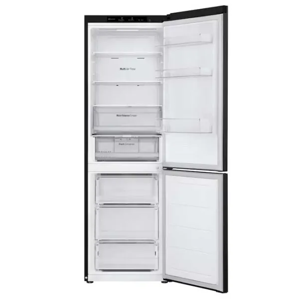Frigider LG GBV3100EEP cu congelator jos 344 l / 186 cm / Black photo 5